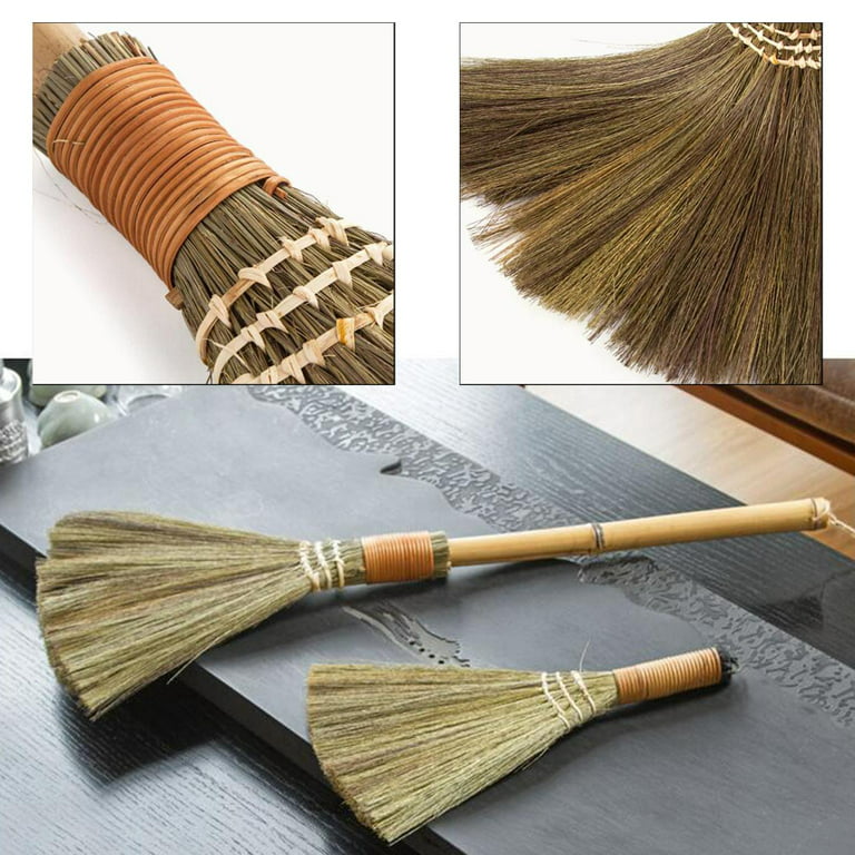 HAKIDZEL Heavy Duty Broom Outdoor Broom Soft Bristle Cleaning Brush Broom  Indoor House Brooms for Sweeping Indoor Carpet Brushes for Cleaning