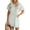 Green, variant on Women's Casual Striped T Shirt Dress with Pockets Comfortable Lightweight Stretch Fabric for Everyday Wear for Daily Use