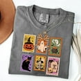 thumbnail image 2 of Halloween Stamp Collection T-Shirt – Spooky Holiday Graphic Tee with Vintage-Inspired Designs, 2 of 6
