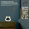 thumbnail image 3 of Cat Wake-Up Thermometer Led Light Bedside Clock Lamp, 3 of 9