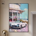 thumbnail image 3 of Classic Beach Store Canvas Fashion Art Prints by Art Remedy, Black Frame, 36 x 54, 3 of 7