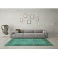 thumbnail image 3 of Ahgly Company Indoor Rectangle Persian Turquoise Blue Traditional Area Rugs, 2' x 3', 3 of 4