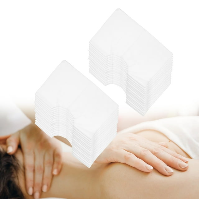 Funda Para Descanso Facial Para Cama De Masaje, 200 Piezas, Funda Para Descanso Facial Con Espacio Para Respirar Para Niñas, Salón Profesional Para Mujeres, Salón De Belleza