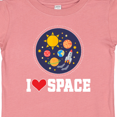 thumbnail image 4 of Inktastic I Love Space Rocket Ship Boys or Girls Baby T-Shirt, 4 of 5