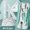 Green, variant on 9PCS/Set Plastic Multi-Function Set Square Transparent Eraser Mechanical Pencil Ruler Set Pencil Compass Kit Measuring Ruler Protractor GREEN