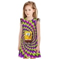 thumbnail image 1 of Goofa SpongeBob SquarePants Motif Douce & Délicate Chemises de Nuit pour Filles - Manches Courtes & Robe de Nuit Graphique - Vêtements de Nuit pour Filles (4-14 Ans)-Grand, 1 of 6