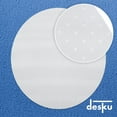 thumbnail image 6 of DESKU - Circle Gaming Chair Mat, Computer and Office Chair Mat for Carpet, Clear, 46 Inches, 6 of 9