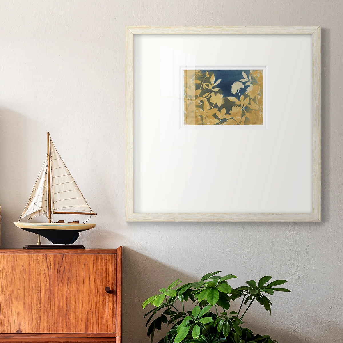 Peony Field-Premium Framed Print