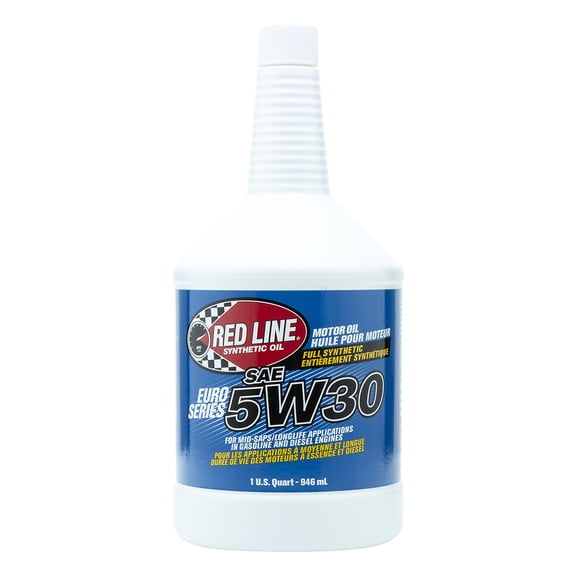 Red Line 12304 SAE 5W30 Fully Synthetic Euro-Series Motor Oil - 1 Quart