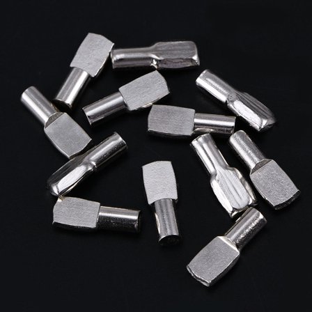 WHAMVOX 120 Pcs Shelf Support Pegs for Cabinet Furniture Spoon Shape Pegs