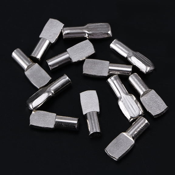 WHAMVOX 120 Pcs Shelf Support Pegs for Cabinet Furniture Spoon Shape Pegs