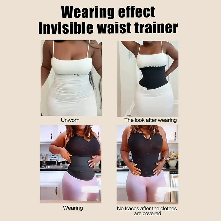 Wrap Waist Trainer Tape, Bandage Wrap Lumbar Waist Support Belt, Adjustable  Comfortable Back Braces for Lower Back Pain Relief, Women Slimming Tummy  Wrap Belt 