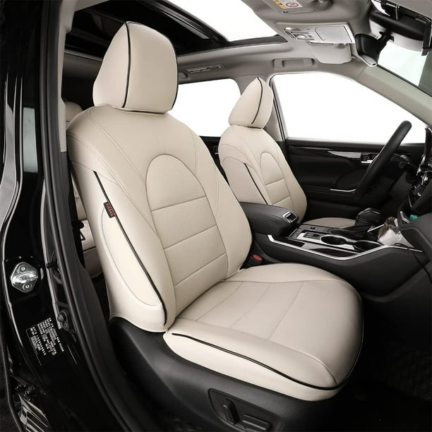 EKR Custom Fit Sienna Car Seat Covers for Select Toyota Sienna XLE