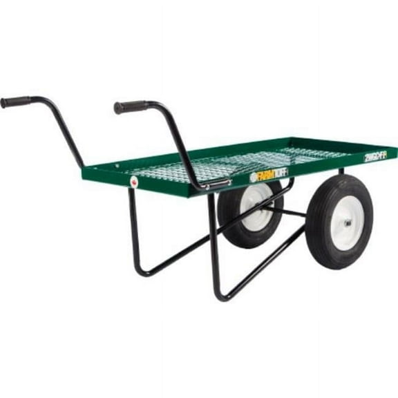 2 Wheel Deck Pushcart, Green