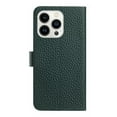 thumbnail image 5 of ELEHOLD Flip Case for iPhone 16,Faux Leather Flip Folio Cover Credit Card Slot Stand Magnetic Closure Protective Wallet Case for Men & Women,Green, 5 of 12