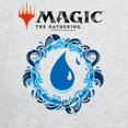 thumbnail image 3 of CafePress - Magic Blue Mana Symbol Sweatshirt - Zip Hoodie, Classic Hooded Sweatshirt with Metal Zipper, 3 of 4