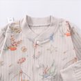 thumbnail image 5 of Baby Pure Cotton Long Sleeved Newborn Toddler Clothes Boys And Girls Baby Romper Pajamas Crawling Clothes, 5 of 7