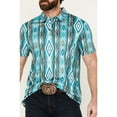 thumbnail image 3 of Rock & Roll Denim Men's And Southwestern Striped Short Sleeve Polo Shirt - BM51T04450 XX-  US, 3 of 4