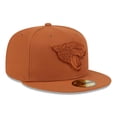 thumbnail image 3 of Men's  New Era Brown Jacksonville Jaguars Color Pack 59FIFTY Fitted Hat, 3 of 5