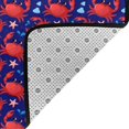 thumbnail image 4 of Area Rugs For Living Room Decor - Cute Crabs Soft Anti Slip Throw Washable Rugs 5x7 For Bedroom, Indoor Carpet For Bedroom Living Room 80x58In, 4 of 7