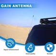 thumbnail image 5 of Detalles de la nueva antena de radio para automóvil UHF 400-470 MHz 200 W 5,5 dB plateado SL-16 PL-259, 5 of 5