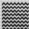 thumbnail image 3 of oneOone Organic Cotton Poplin Twill Fabric Chevron Geometric Print Fabric By The Yard 42 Inch Wide, 3 of 4