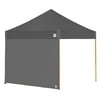 E-Z Up® Recreational Sidewalls – Outdoor Sidewall fits Straight Leg Canopy/Shelter 10', Gray