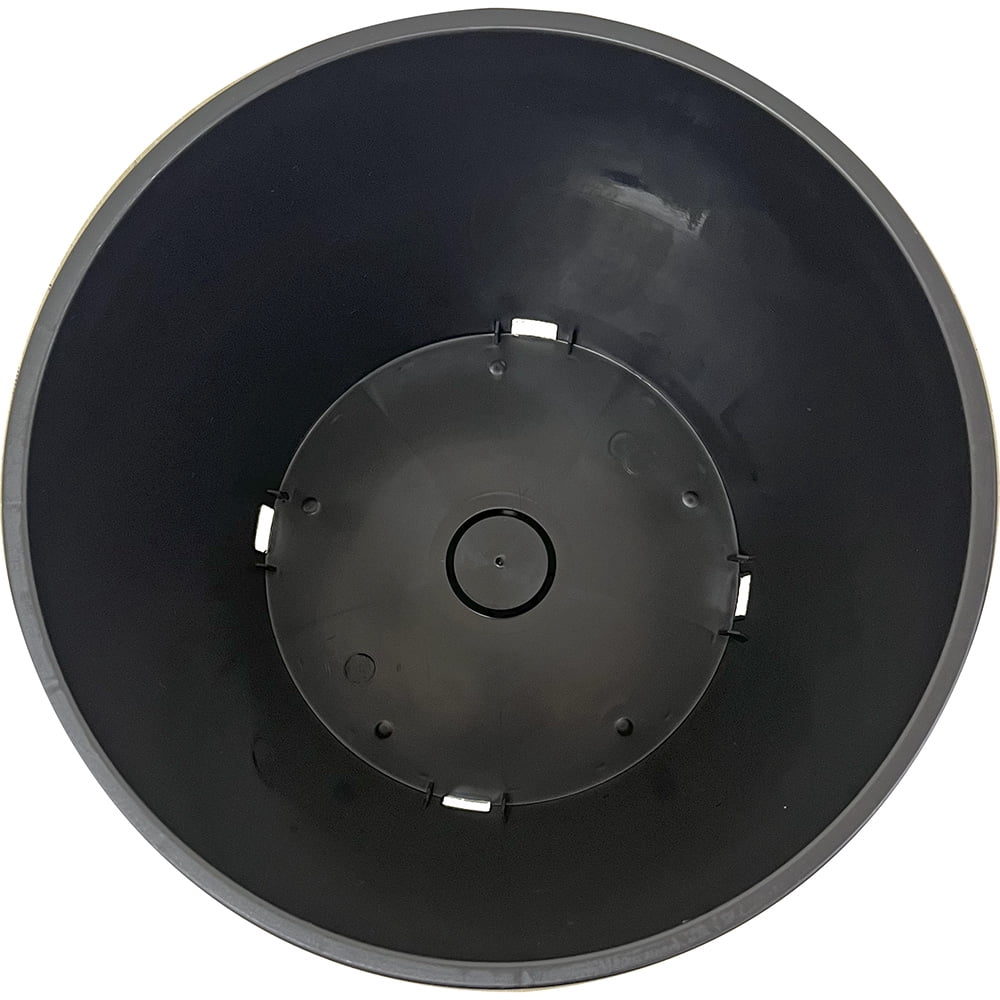 The Islander Group 3-Gallon Black Plastic Garden Pot with Drainage Holes