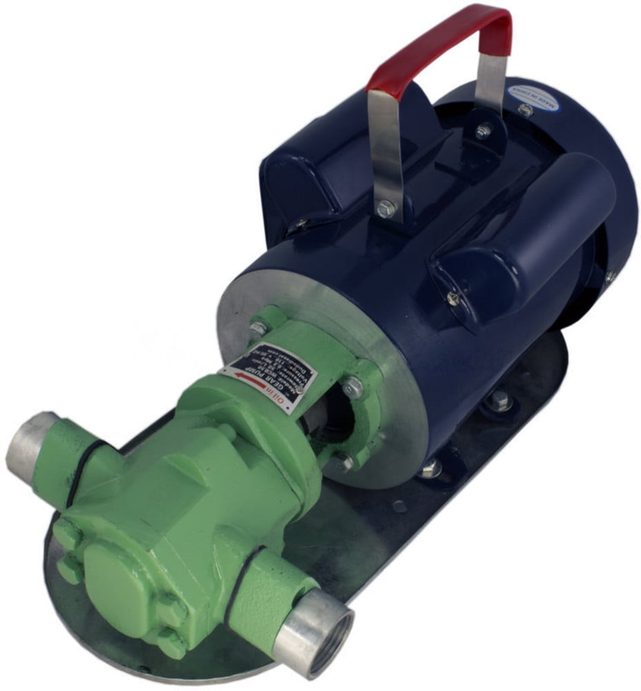 Mini-Gear Oil Pump 110v 650w 3/4 HP 13 gpm WCB50 WVO Fuel Transfer