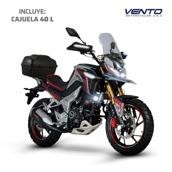 Motocicleta Adventur Vento Alpina 300 Gris 2025 VENTO