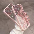 thumbnail image 2 of Carcasa de teléfono móvil transparente para niñas, carcasa de Hello Kitty Kawaii Y2K, Iphone1314Promax, carcasa trasera bonita Kt Cat, 2 of 4