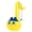 Mametchi, variant on Otamatone Melody Tamagotchi Electronic Portable Music Instrument / Synthesizer Toy from Japan by Maywa Denki (Officially Licensed) [English Instructions] - Mametchi