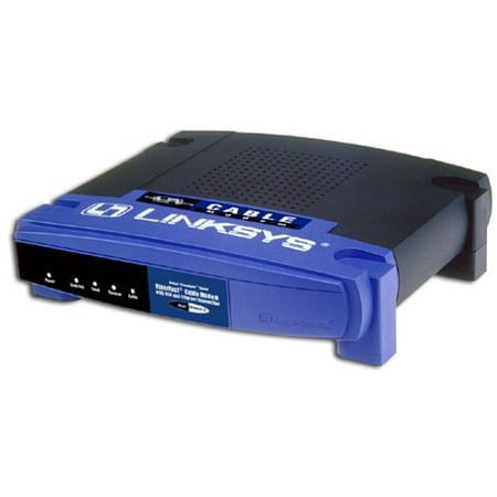 Cisco- BEFCMU10 Ethernet Cable Modem, Fully compatible with Linksys routers to connect multiple computers to broadband internet By (The Best Modem And Router Combo)