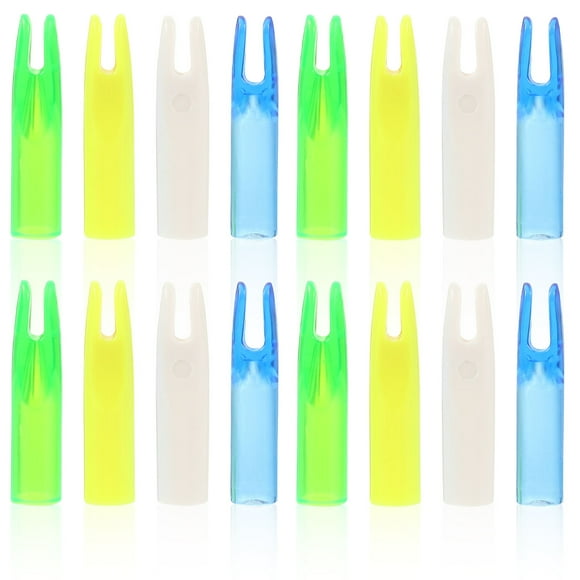 AURARMLET 20Ud Nock Tail Para Flechas Con Durable Y Resistente Para Uso En Exterior