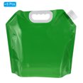 thumbnail image 3 of Unique Bargains 5L Collapsible Water Container Bag Plastic Storage Jug 6 Pack Green, 3 of 7