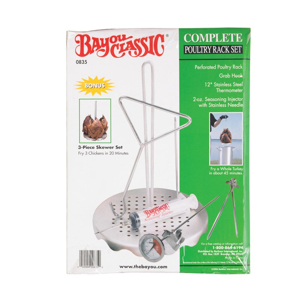 Bayou Classic Complete Turkey Fryer Rack Set