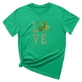 thumbnail image 4 of T-shirt de la Saint-Patrick pour Femme, Mode, Col Rond, Imprimé, Manches Courtes, T-shirt Décontracté Ample, Hauts, T-Shirts de la Saint-Patrick pour Femmes, 4 of 6