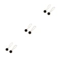 thumbnail image 3 of Guardurnaity 1 par de pendientes colgantes, accesorios de joyería, ropa de aleación con forma de gota para la oreja, suministro a juego, regalos Type1 NO1, 3 of 6