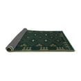 thumbnail image 2 of Ahgly Company Indoor Rectangle Southwestern Turquoise Blue Country Area Rugs, 3' x 5', 2 of 4