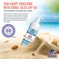 thumbnail image 4 of Protector solar Coral Isles SPF 50 de amplio espectro, 480 ml, resistente al agua, 4 of 6