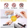 thumbnail image 4 of 3 Pack Cable Clips, Cord Management Organizer, Silicone Adhesive Hooks, Cable Holder for Power Cables and Charging Accessories, Mouse Cable, PC, Office and Home, 4 of 5