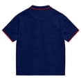 thumbnail image 3 of Dwelliawo Men's 250th Anniversary Usa Polo Shirt 1776-2026 Casual Patriotic Polo Shirt American Flag Patriotic Shirts Short Sleeve Tee Dark Blue XL, 3 of 4