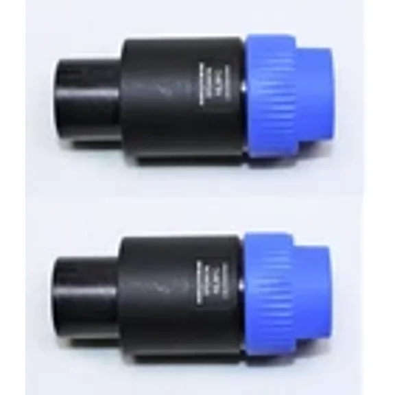 (2) Two Genuine NEUTRIK NL8FC Female 8 Pole Original SpeakON Cable Connector