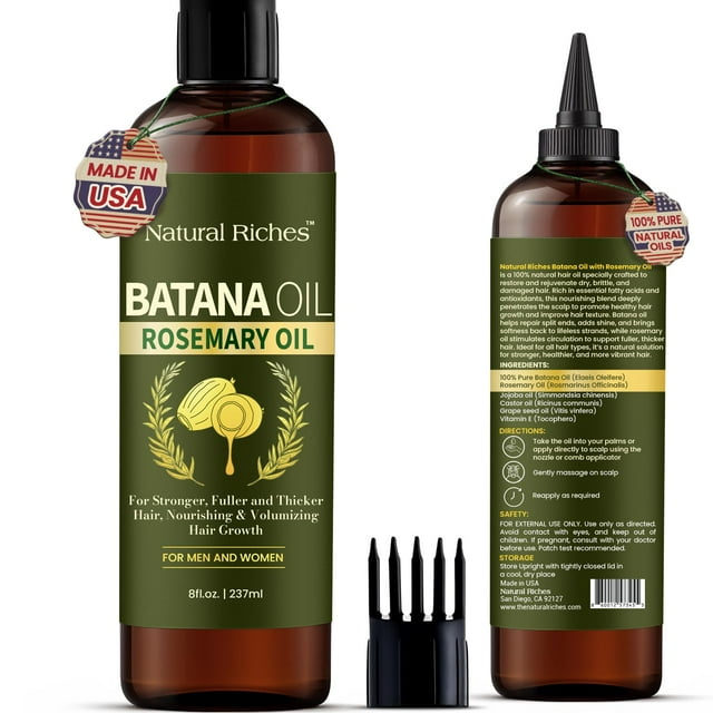 Aceite capilar Natural Riches Rosemary & Batana 240 ml