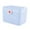 Blue, variant on ToyKingdee Compact Portable First Aid Medicine Box, Sealed Medical Storage Organizer for Home, Travel and Outdoor Emergencies