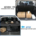 thumbnail image 4 of Retractable Black Trunk Cargo Cover for Ford Edge 2015-2024, 4 of 6