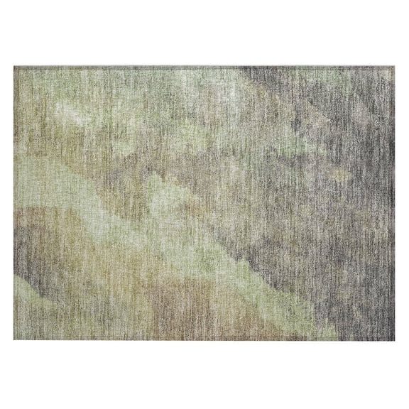Dalyn Rugs Machine Washable Indoor/Outdoor Chantille Aloe 1'8" x 2'6" Rug