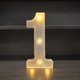 thumbnail image 3 of Fiudx Lámpara con Letras Led Decorativas, Luz Nocturna Tipo Marquesina, Decoración Versátil para El Hogar, Celebraciones de Cumpleaños y Bodas, Ambiente Romántico, Fácil de Usar con Pilas., 3 of 6