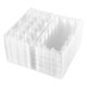 thumbnail image 1 of BESTONZON 50 Pcs 18 Grids Quail Egg Storage Box Plastic Transparent Egg Dispenser Holder Case Refrigerator Egg Protection Box (19.8x10.2x3.9cm), 1 of 4