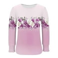 thumbnail image 4 of Long Sleeve Tops for Women Women's Tops and Blouses Pullover Oversized Tops for Women Loose Fit My Items My Items, 4 of 6
